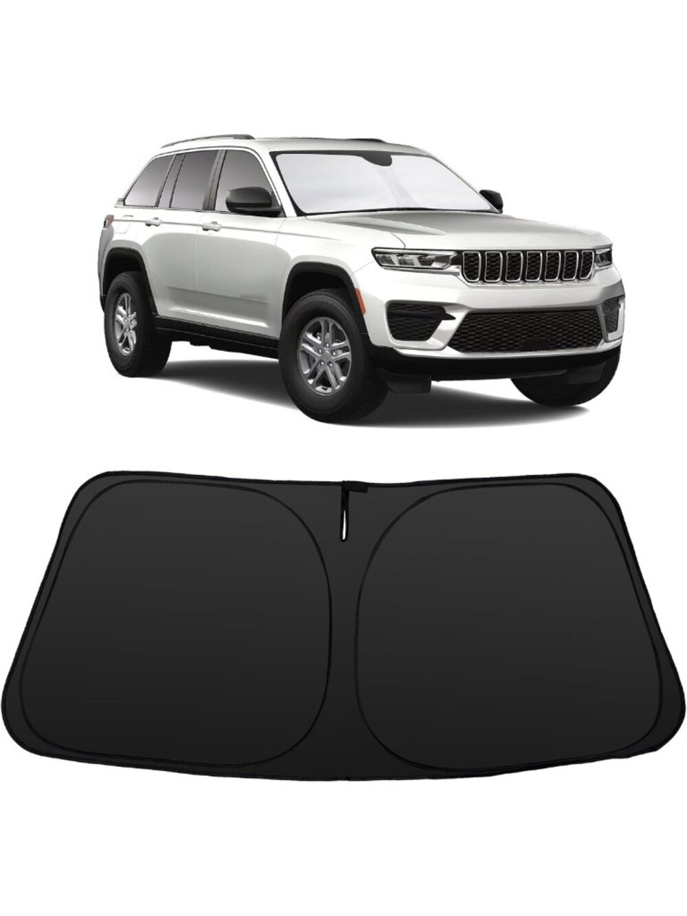 Foldable Windshield Sun Shade Protector for Jeep Cherokee 2014-2025 Accessories